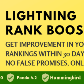 Get Rank on Top of Google | Guaranteed