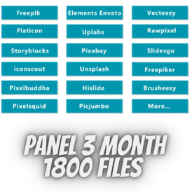 Panel download  licensed More website design