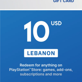 PlayStation PSN (LEB) 10$ Lebanon