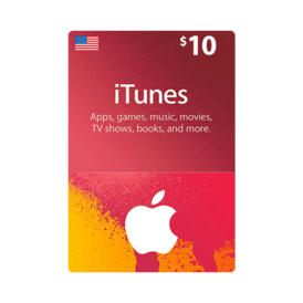 ITunes Gift Card - 10 USD - USA Version