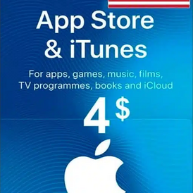 ITunes Gift Card $4 (USA)